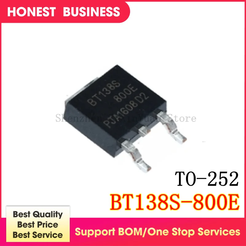 NEW 20PCS/LOT BT138S 800E BT138S 800 BT138S 800E 12A 800V TO 252 ...