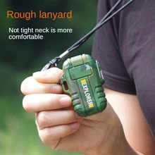 

Double Arc Charging Lighter Outdoor Portable Waterproof Camouflage Usb Cigarette Windproof and Silent Double Arc Lighters