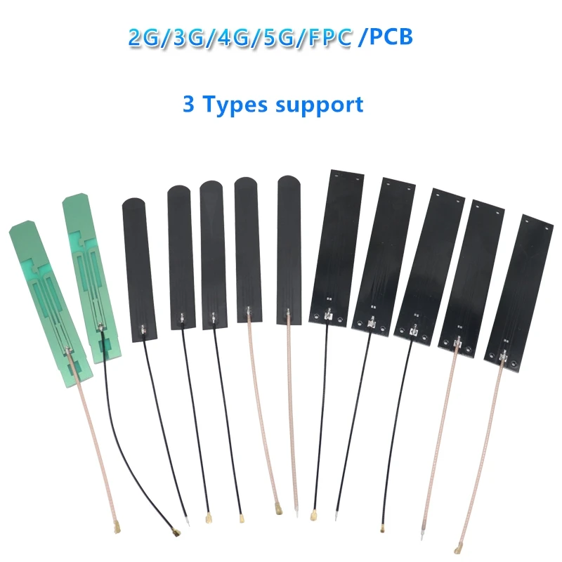 5cm IPEX4 connector FPC/PCB internal antenna 2G/3G/4G/5G 8-12DBi high gain for MQ500-GL/ME06/ME12-G/ME20-G/EM9190/SIM8200-M2 |