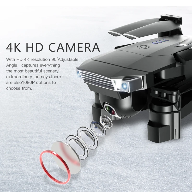 Хит! Профессиональный складной Дрон SG901 с двойной камерой 1080P 4K WiFi FPV широкоугольный оптический поток RC Квадрокоптер Вертолет игрушка
