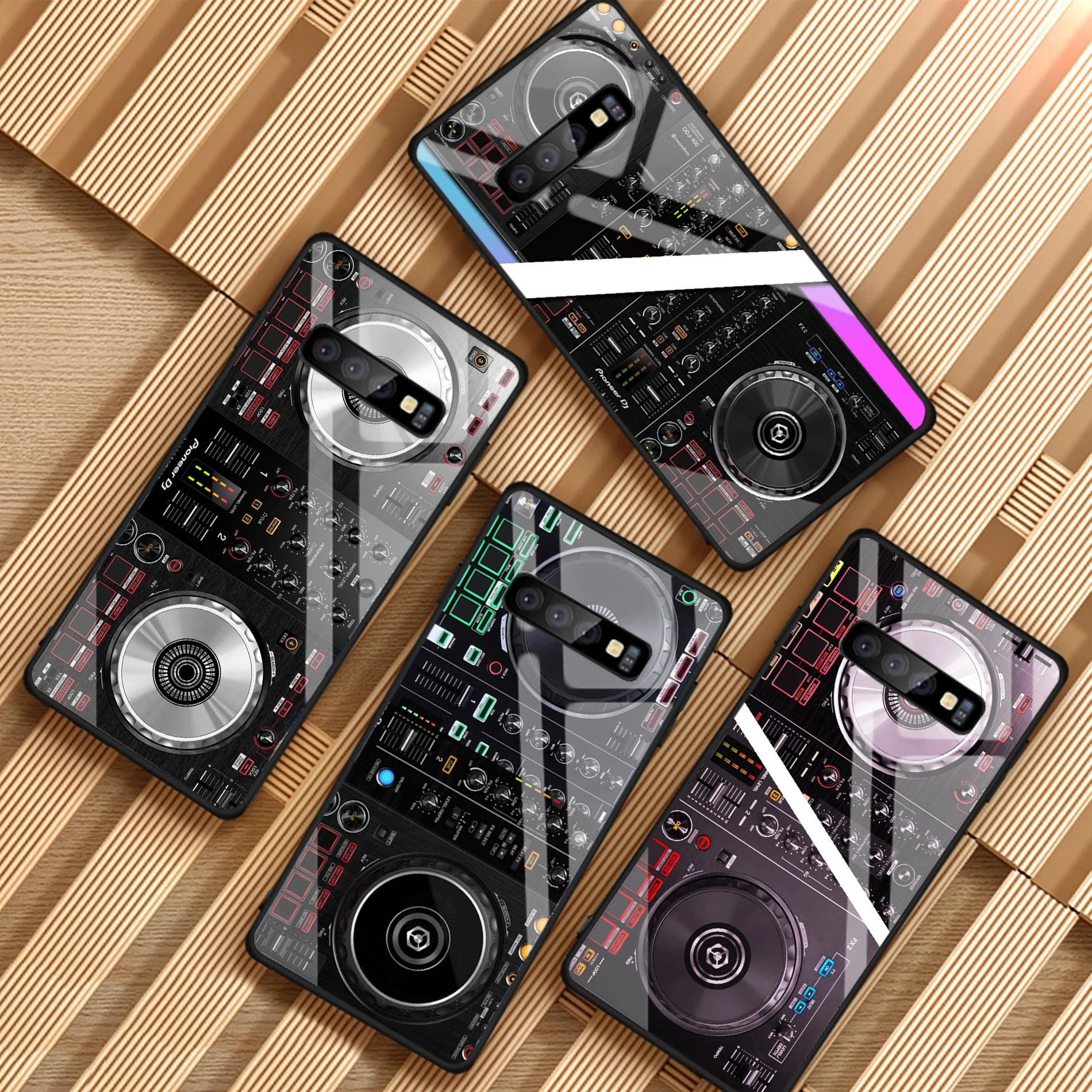 Ddj dj музыка для Samsung Galaxy NOTE 8 9 S8 S9 S10 PLUS A6 A6S A8 A8P J6 J8 2018 чехол телефона из закаленного