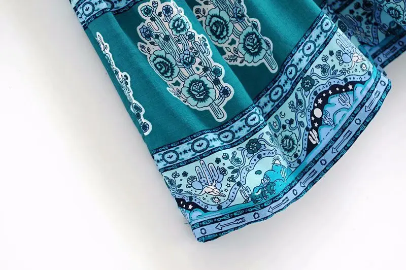 KIYUMI женское платье из вискозы с принтом головы козла, новинка, Даллас, игра, длинный рукав, v-образный вырез, бохо, Регулируемая Талия, Повседневное платье средней длины