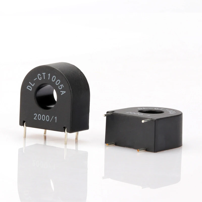 Residual Current Transformer surplus toroidal DL-CT1005A 1A/0.5mA DL-CT1010A 1A/1mA zero phase pcb mounting ct company pin Type