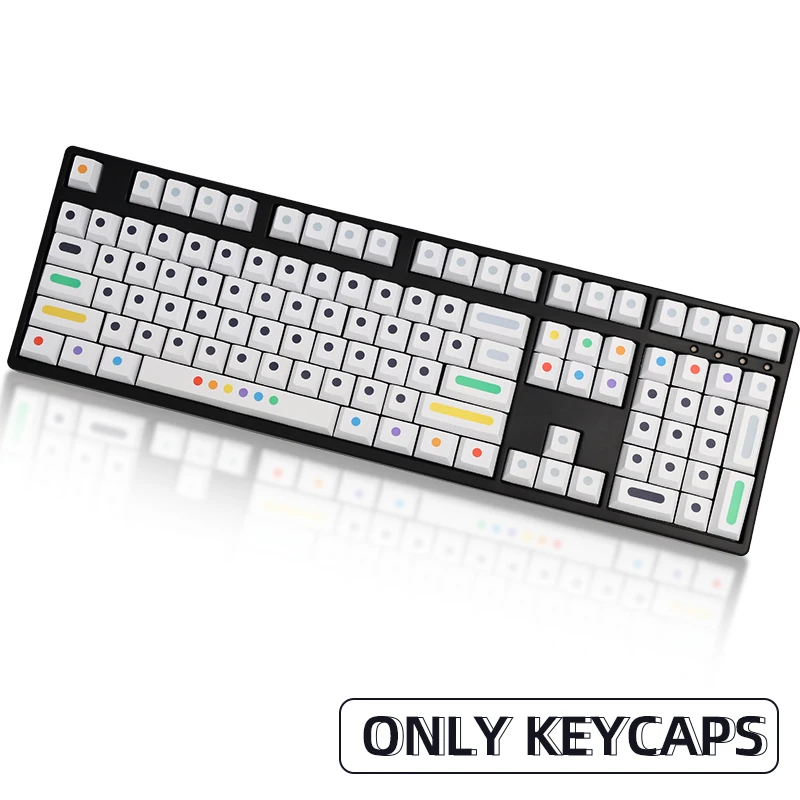 Механическая клавиатура 136 клавиш/комплект цвет белый в ассортименте |