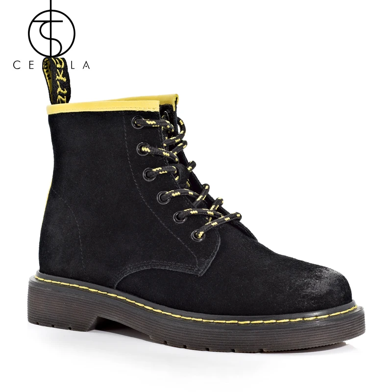 

NEW Women' Boots Casual Shoes Female Fashion Martin Boots Lace Up High Leisure Women Vulcanize Shoes Platform