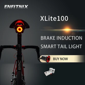 

XLITE100 Bicycle taillights Intelligent Sensor Brake Rearlights Brake Sensing USB Waterproof LED Charging Rear taillights