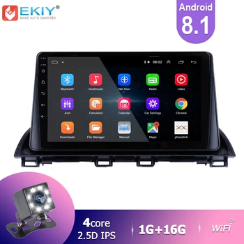 

EKIY 9 inch IPS Android 8.1 Car Radio For Mazda 3 Axela 2013-2018 Stereo Multimedia Video Player GPS Navigation USB BT Wifi HU