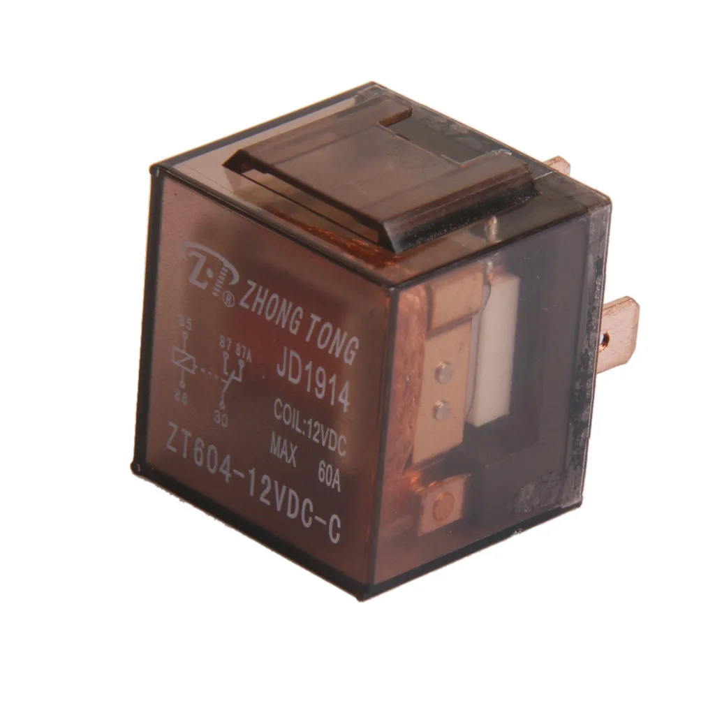 Реле 12V 60A Changer SPDT 5Pin Мини Автомобильное переключения для автомобильных