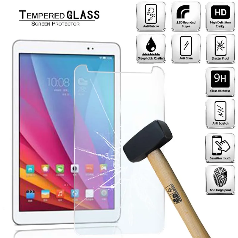 

Tablet Tempered Glass Screen Protector Cover for Huawei Honor T1 8.0 HD Eye Protection Anti-Screen Breakage Tempered Film