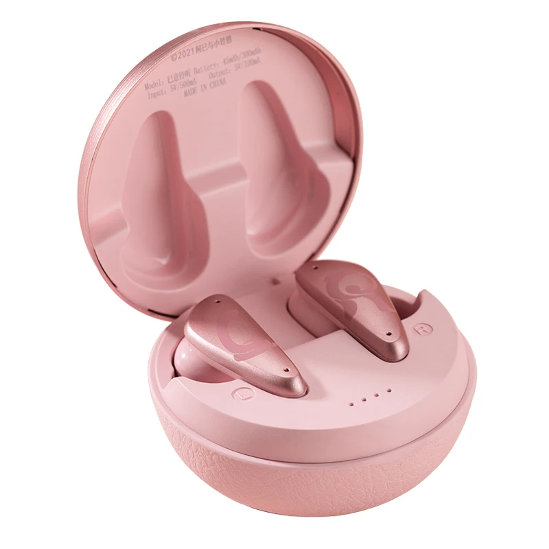 Moeyu ASI and xiaolingdang co branded Bluetooth headset Wireless earphone IPX4 BT5.0 With 300mah battery charging box |