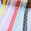 10 Yards Lace Ribbon Tape 20MM Wide Trim Fabric DIY Embroidered wedding Net Cord For Sewing Decoration african lace fabric ► Photo 3/6