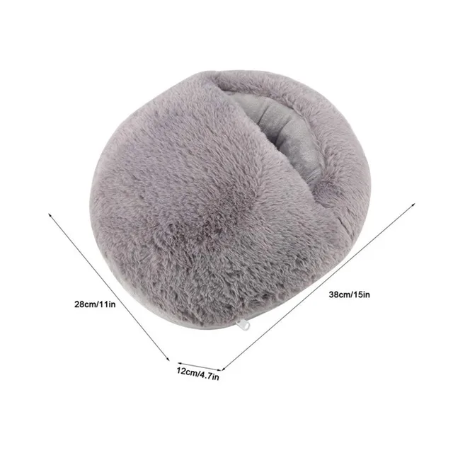 Elektromos Láb Melegítő Fűtés Usb Töltés Energiamegtakarítás Meleg Burkolat Tiszta Színű Fűtőpárnák Otthoni Hálószoba Alváshoz - Image 6