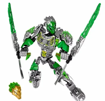 

BionicleMask of Light Bionicle Lewa Uniter of Jungle New Arrival KSZ 610-1 Building Block Compatible with Bionicle 71305
