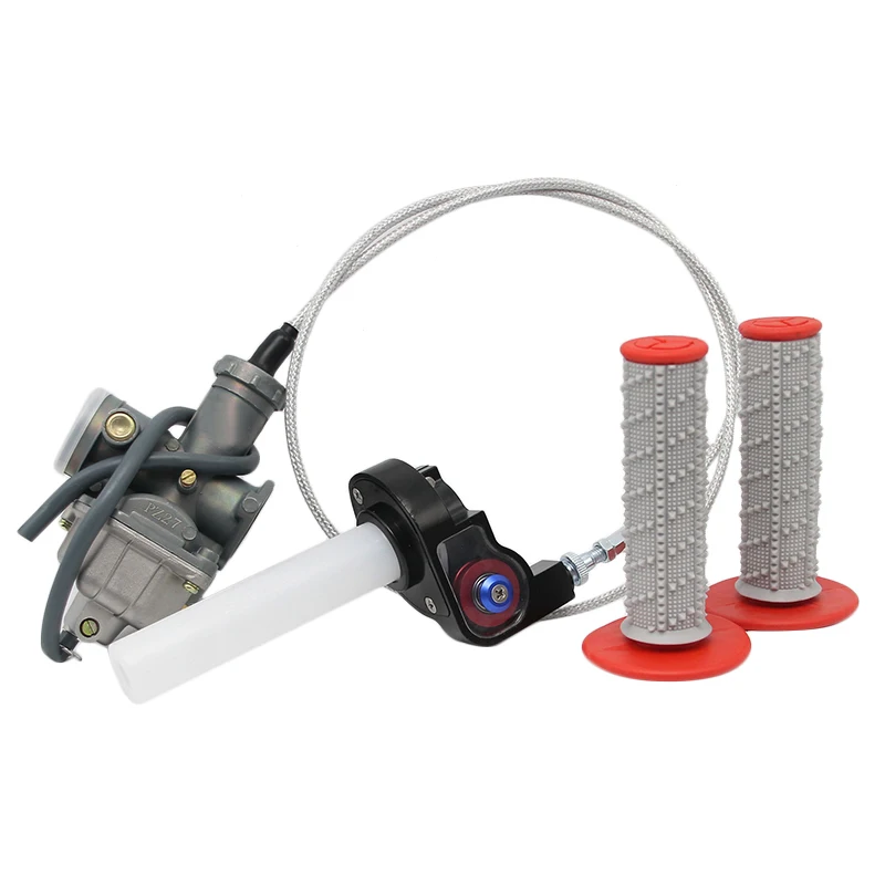 ZSDTRP тюнинг настроенная мощность струи KEIHIN PZ26 PZ27 PZ30 карбюратор+ Видимый Твистер+ кабель+ ручки чехол для Honda KTM Yamaha TTR250
