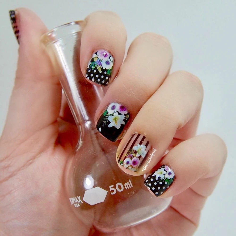 BEAUTYBIGBANG 6*6см пластины для штамповки ногтей квадратный трафареты для дизайна ногтей с узором кружево и Цвета штамповочный шаблон пластины