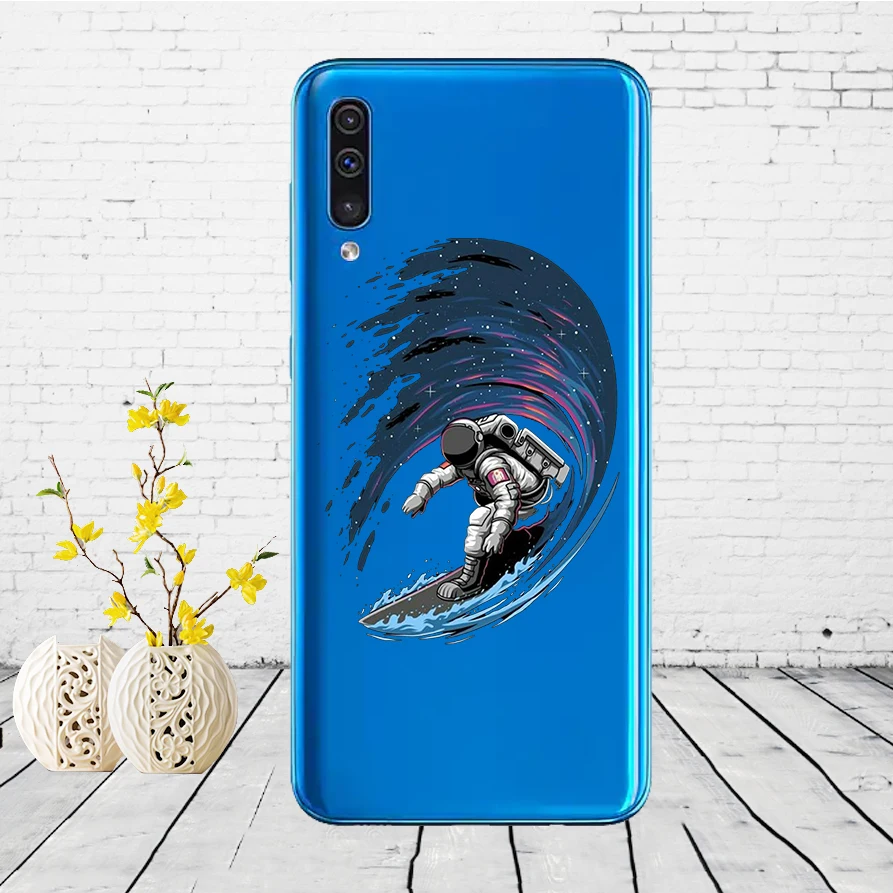 Чехол для samsung Galaxy A50 Силиконовая задняя крышка для телефона samsung A50 A30 SM-A305F A505 6,5 Fundas для Galaxy A305F A305 - Цвет: A11