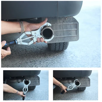 

Exhaust Pipe Cutter Tool Water Pipe Tailpipe Quick Cutting Tools for 35-64MM Diameter Auto Repairing Vehicle Parts
