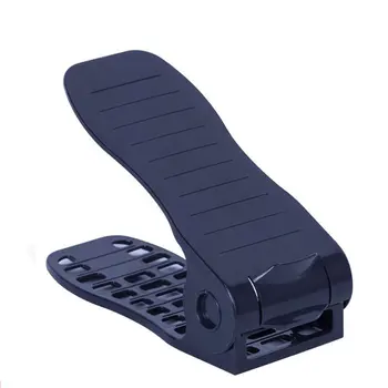 

Adjustable gears household Double shoes rack Creative Plastic Shoes Rack Organizer Space-Saving Storage Durable storage