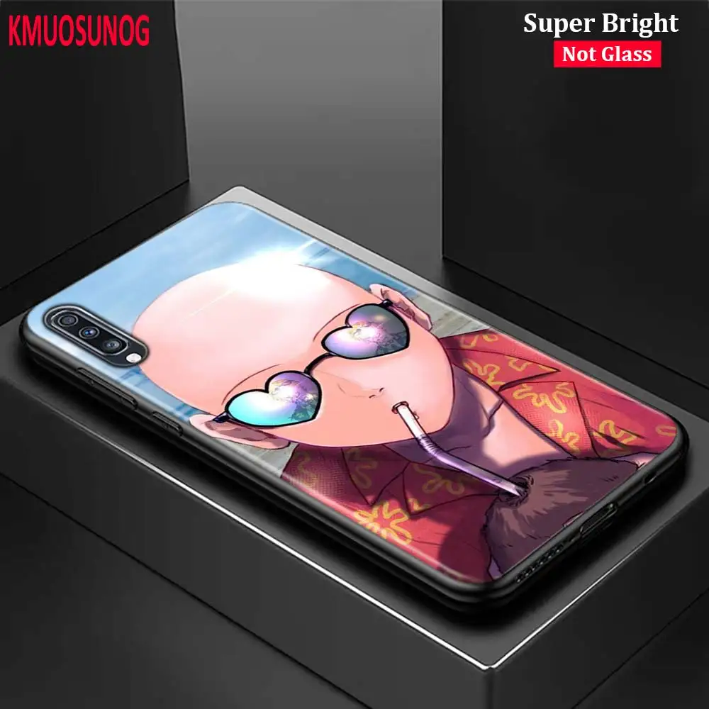 

Black Silicone Cover Anime Bleach One Punch Man for Samsung Galaxy A70 A90 A80 A60 A50 A40 A30S A20E A20S A10 Phone Case