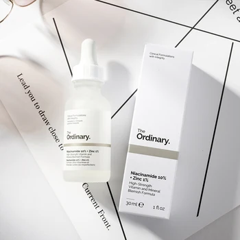

30ml The Ordinary Niacinamide 10% + Zinc 1% Face Serum Oil Balance Reduce Skin Blemishes Whitening Moisturizer