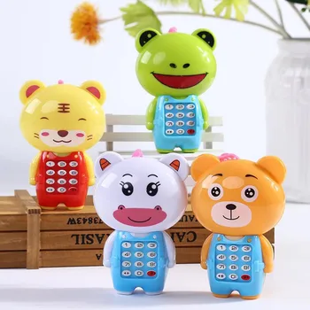 

Toy Phone Electronic Musical Mini Cute Children Phone Toy Early Education Cartoon Mobile Phone Telephone Cellphone Baby Toys