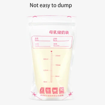 

30pcs 200ml Disposable Sealing Strip Thickened Pregnant Women Emergency Food Home Safe Travel Baby Care Breast Milk Storage Bags