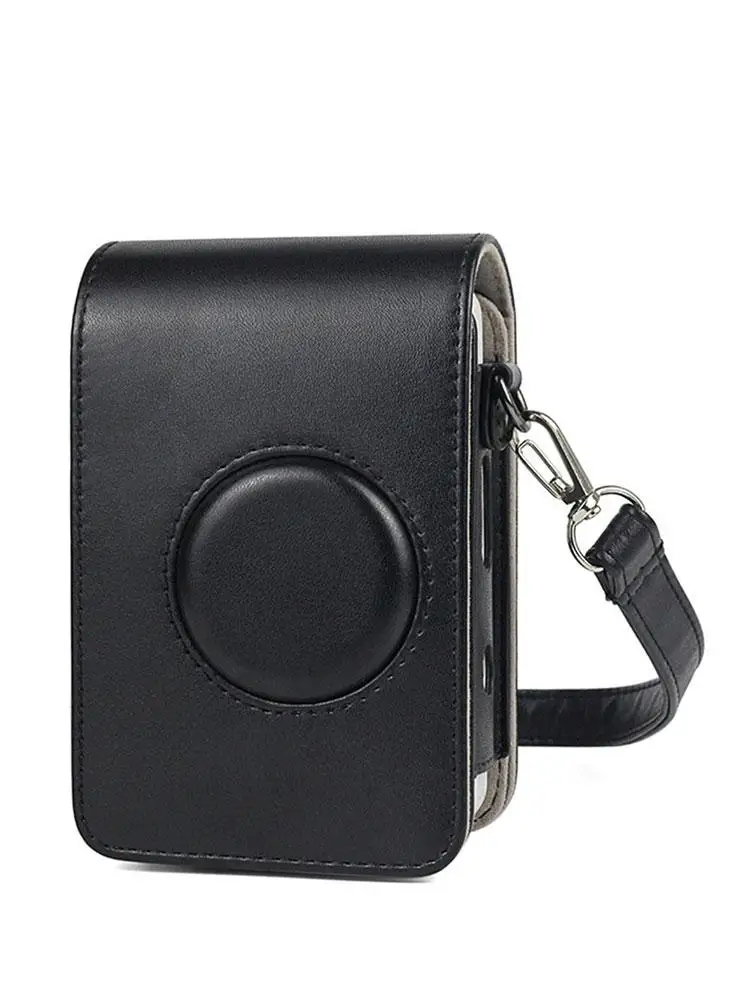 Чехол для путешествий в стиле ретро из искусственной кожи для Fujifilm Instax Mini Liplay Hybrid instant camera с плечевым ремнем