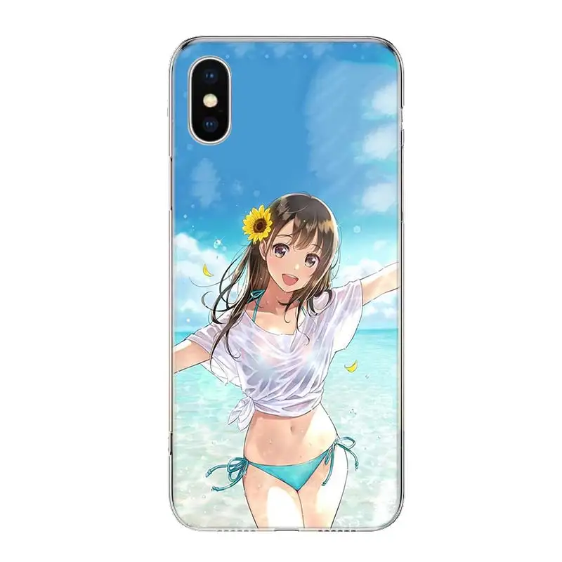 Чехол для телефона с сексуальным Аниме Бикини девушкой Iphone 12 Mini Pro 11 7 8 6 6S Plus + X XS MAX