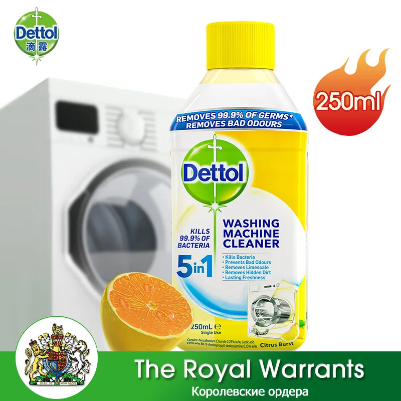 Dettol New Washing Machine Cleaner Deep 5in1 Washer Cleaning Detergent
