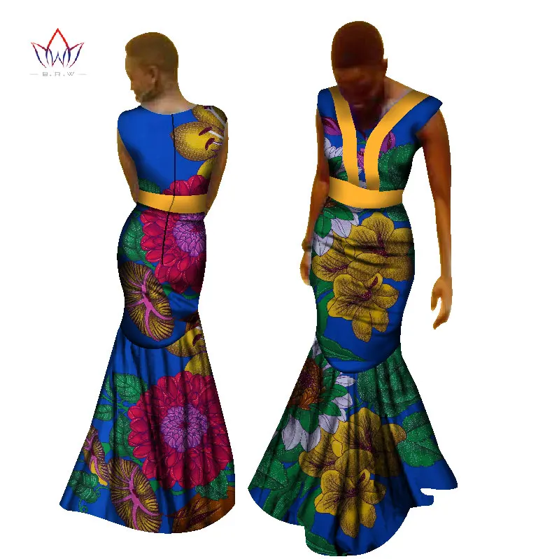 Платье женское в этническом стиле с юбкой-годе | Женская одежда