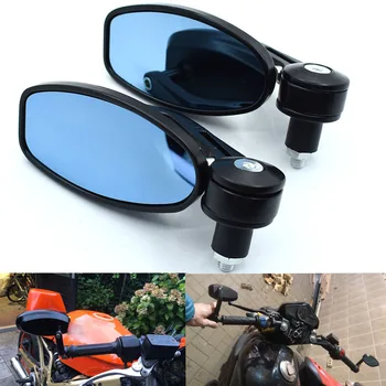 

Universal Motorcycle rearview side mirrors handle bar end 7/8" 22mm For Ducati 749 999 1098 1198 S R 749/S/R 999/S/R 1198S/R