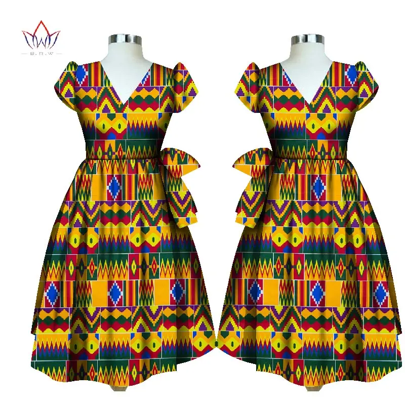 12 Летнее платье Традиционный Африканский принт Дашики для женщин Femme Vestidos Базен Riche длинные большие размеры 6l brw WY1797 - Цвет: 12