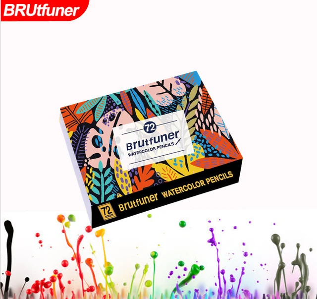 Sketching Painting Oil Pencil 48/72/120/160 Colors Professional  Watercolor Wood Colored Pencils painting Drawing colour colours 72 water Colors