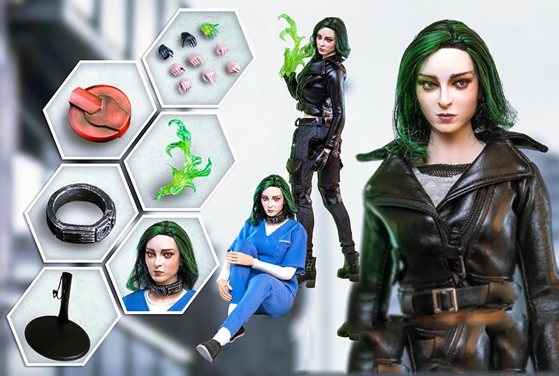 

1/6 Scale Detachable Female Soldier Figure of Polaris Magneto's Daughter Garage Kit Model