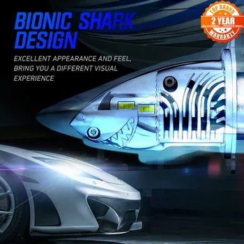 

NOVSIGHT Led H4 9003 Mini Car 1:1 Design Led Headlight Bulbs 70W 12V 12000LM Auto Headlamp Bulb 6000K White Car Accessories