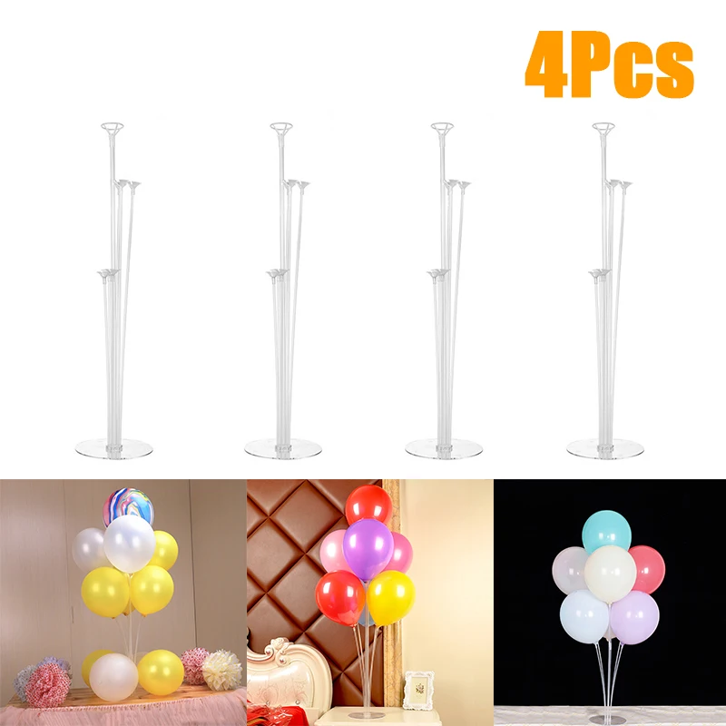  Plastic Balloon Column Base Balloons Stand Wedding Birthday Table Party Decor
