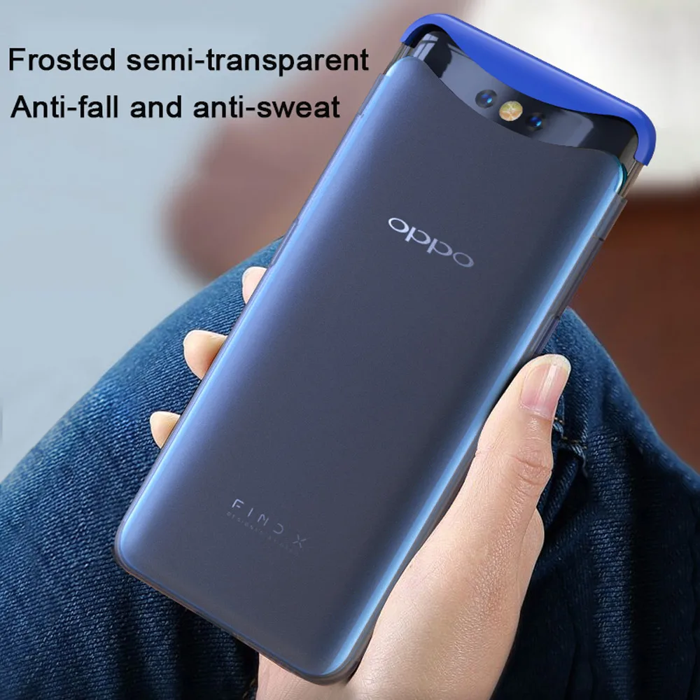 GKK 2 в 1 чехол для OPPO Reno 10x5G F11 Pro F9 A7 A5 Find X Fundas Realme 3 PRO C2 U1 матовый прозрачный |
