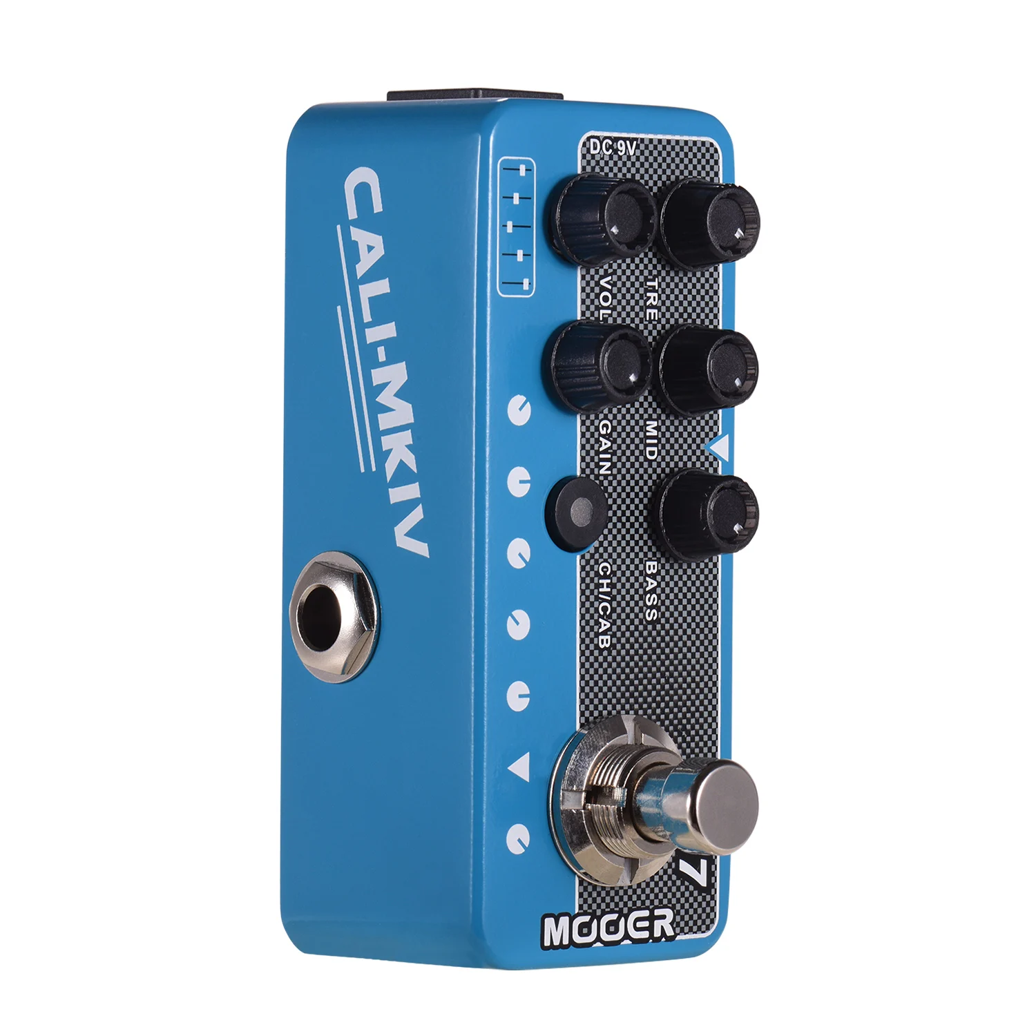 Mooer MICRO PREAMP серия 017 CALI-MKIV цифровой предусилитель гитарная педаль моделирования кабинета двойной Каналы 3-полосный