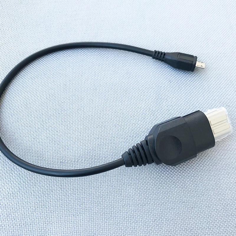 Для микро-usb для xbox кабель для xbox консоли адаптер Шнур конвертер линия 30 см черный Индивидуальные 500 шт