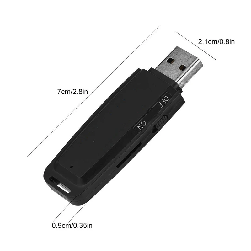 Профессиональный диктофон Micro SD TF карта USB u-диск цифровой аудио записывающая ручка мини диктофон