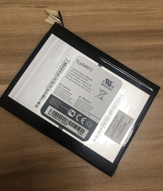 New Original 3.8V 5200mAh TLp040FC Tablet Battery For Alcatel
