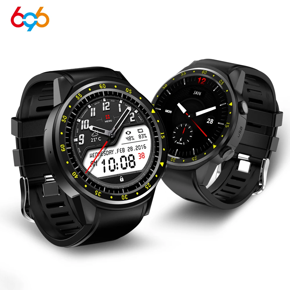 

696 F1 Sports GPS Smart Watch Men F1 with Camera Support Pedometer Bluetooth 4.0 SIM Card Wristwatch for IOS Android Phone