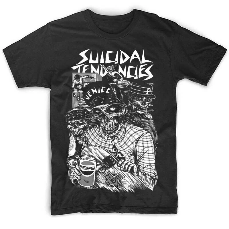 Suicidal Tendencies V1 BLACK T SHIRT cotton all sizes S-5XL |