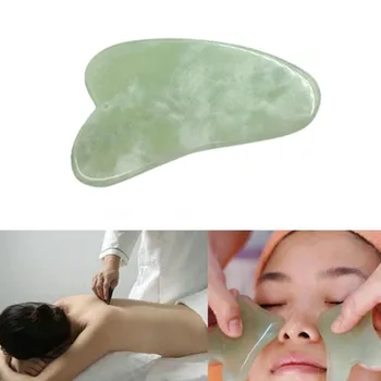 

Slimming Face Massager Jade Roller Gua Sha Scraping Massage Tool Set Natural Jade Promote Blood Circulation Facial Massage Tool