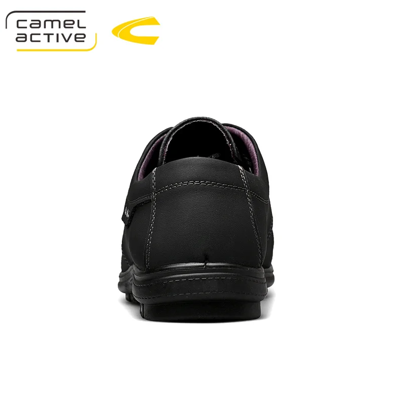 Camel Active/Новая мужская обувь из натуральной кожи; сезон лето-осень; повседневная обувь в деловом стиле; Легкая удобная обувь на шнуровке