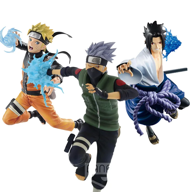 バンダイnaruto ナルト アニメフィギュアサスケ千鳥色うずまきナルトとサスケフィギュアコレクションの装飾品誕生日ギフト Aliexpress
