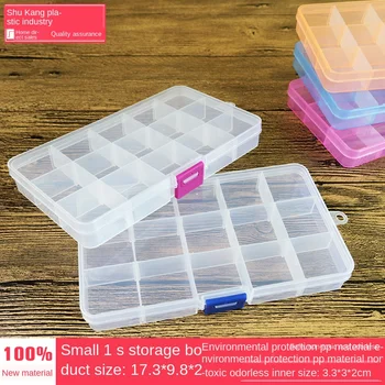 

TransparentPlasticSplittable Jewelry Jewelry Ear Stud StorageClassificationMedicine Box Makeup NeedleFishing GearSuppliesStorage
