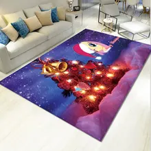 3D Рождество Санта Клаус ковры Рождественская елка декоративные ковры Рождество кухня столовая камин коврики Рождественский подарок