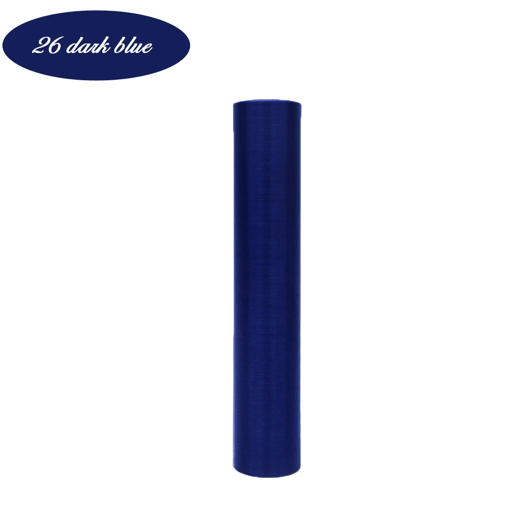 26M*29CM Organza Roll for DIY Wedding Flowers Chair Cover Crystal Organza Tulle Roll Fabric for Christmas Event Party Decoration - Цвет: 26