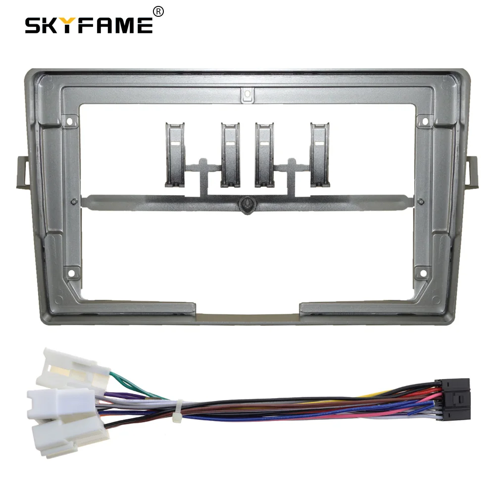 Skyfame Car Frame Fascia Adapter Android Radio Dash Fitting Panel Kit Per Toyota Verso Corolla